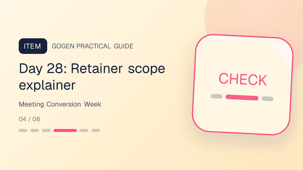แผนคอนเทนต์ B2B วัน 25 ถึง 30 สำหรับ audit proposal review workshop retainer และ CTA: Day 28: Retainer scope explainer