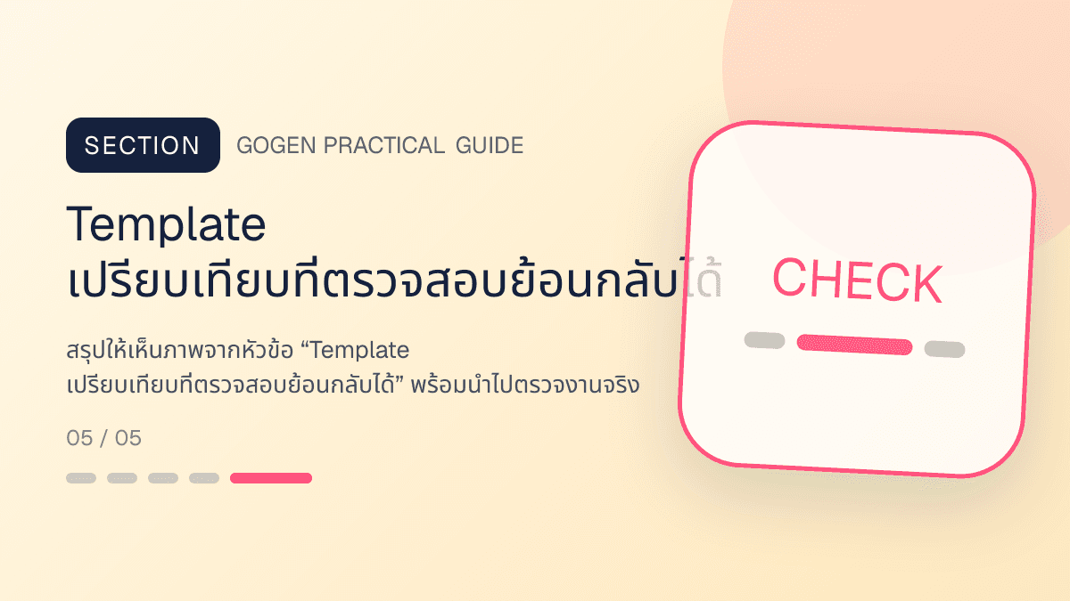 ภาพประกอบ Template เปรียบเทียบที่ตรวจสอบย้อนกลับได้ สำหรับทำภาพ Before–After ให้น่าเชื่อถือ