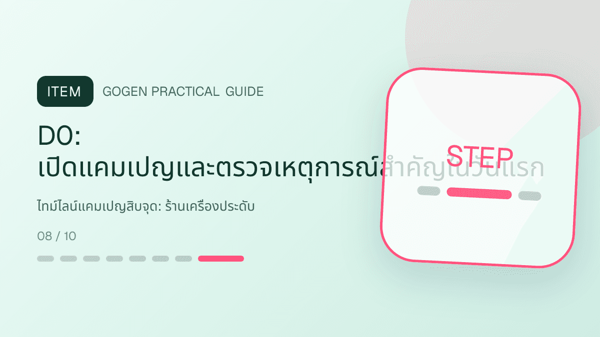 ไทม์ไลน์แคมเปญสิบจุดสำหรับร้านเครื่องประดับ แสดงแหวน สร้อย ต่างหู และกำไลในสไตล์หรู สุขุม และเก็บรายละเอียดวัสดุ: D0: เปิดแคมเปญและตรวจเหตุการณ์สำคัญในวันแรก