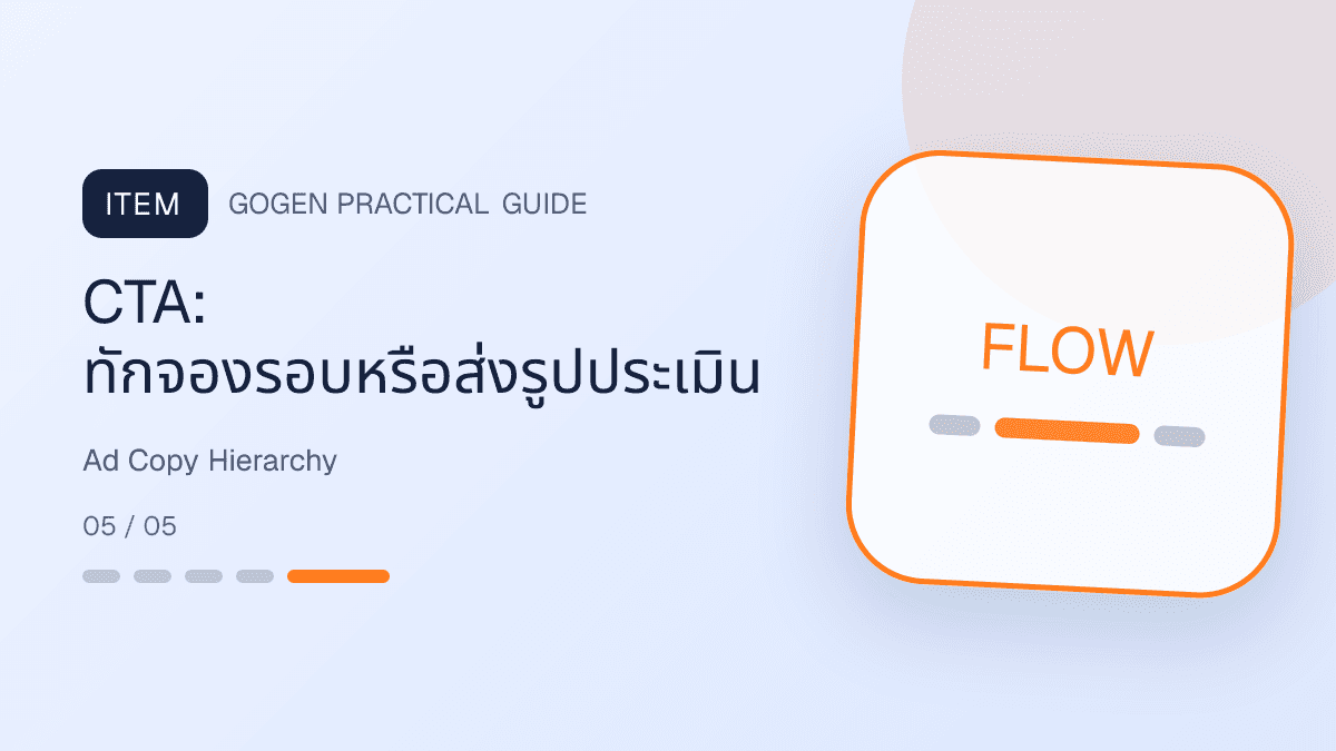 โครงข้อความในภาพโฆษณาร้านซักรีดแบบอ่านบนมือถือ: CTA: ทักจองรอบหรือส่งรูปประเมิน
