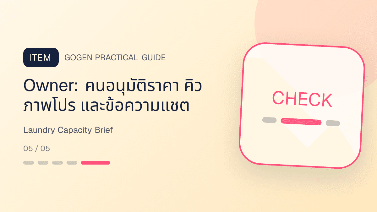 แบบฟอร์มวางแคมเปญร้านซักรีดจากกิโลต่อวัน รอบรับส่ง เครื่องซัก เครื่องอบ และทีมงาน: Owner: คนอนุมัติราคา คิว ภาพโปร และข้อความแชต