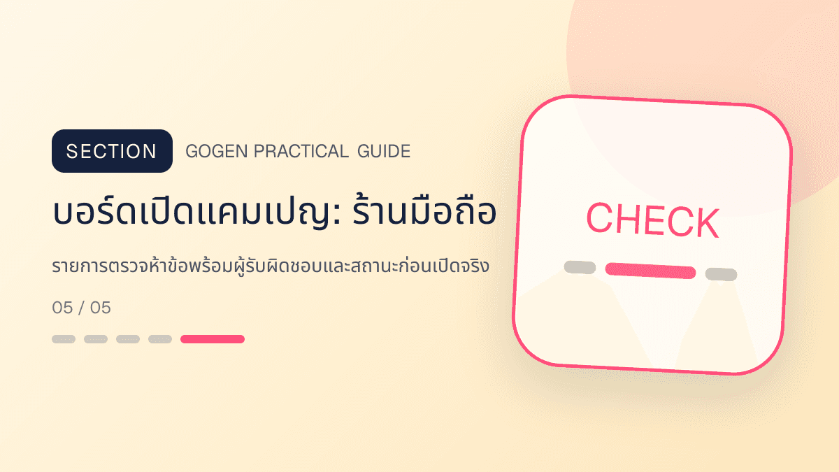 บอร์ดเปิดแคมเปญสำหรับร้านมือถือ แสดงสมาร์ตโฟน แท็บเล็ต และอุปกรณ์เสริมในสไตล์ทันสมัย น่าเชื่อถือ และเน้นข้อมูล