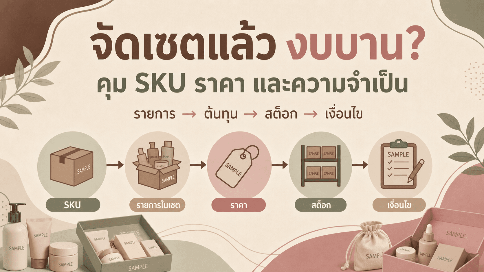 จัดเซตเตรียมของแล้วงบบาน? แผนแคมเปญแม่และเด็กที่คุม SKU ราคา และความจำเป็น