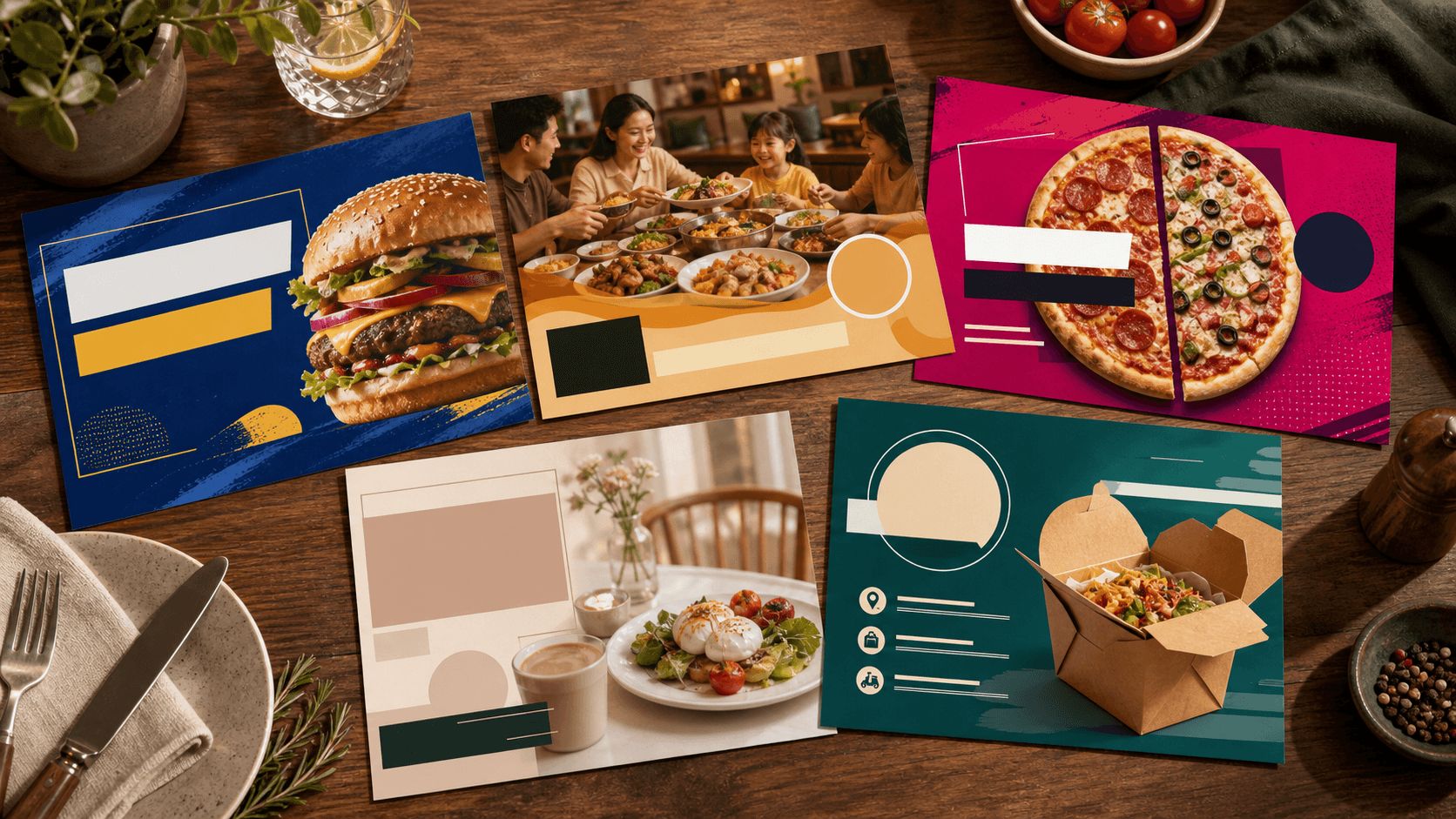 แจกสูตรลับ! 5 Prompt โปสเตอร์ร้านอาหารพร้อมโพสต์ สวยครบจนแทบไม่ต้องจ้างกราฟิก