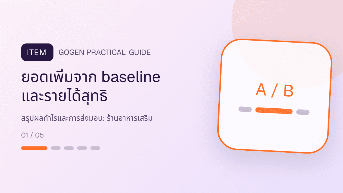 สรุปผลกำไรและการส่งมอบสำหรับร้านอาหารเสริม แสดงวิตามินและผลิตภัณฑ์เสริมอาหารในสไตล์โปร่งใส สุขภาพดี และไม่โอ้อวด: ยอดเพิ่มจาก baseline และรายได้สุทธิ