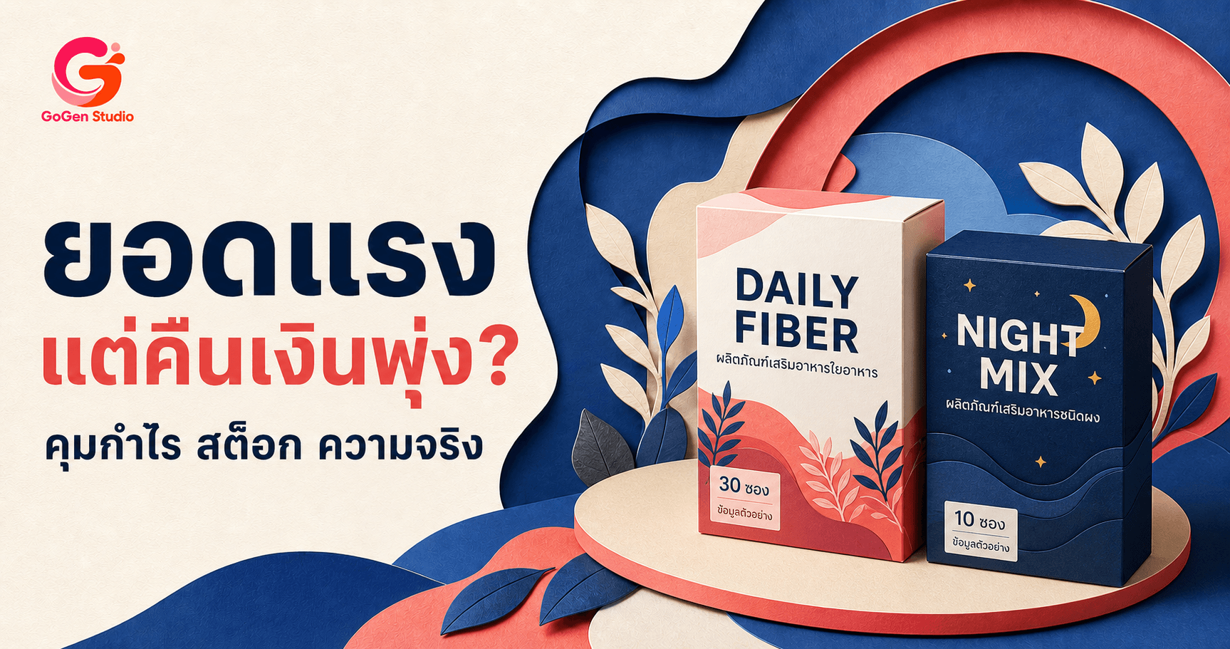 โปรอาหารเสริมยอดแรงแต่คืนเงินพุ่ง? แผนแคมเปญที่คุมกำไร สต็อก และความจริง