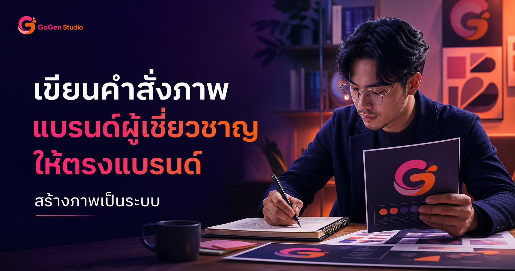 วิธีเขียน Prompt ภาพ AI สำหรับแบรนด์ผู้เชี่ยวชาญ พร้อม Workflow ลดภาพหลุดโจทย์