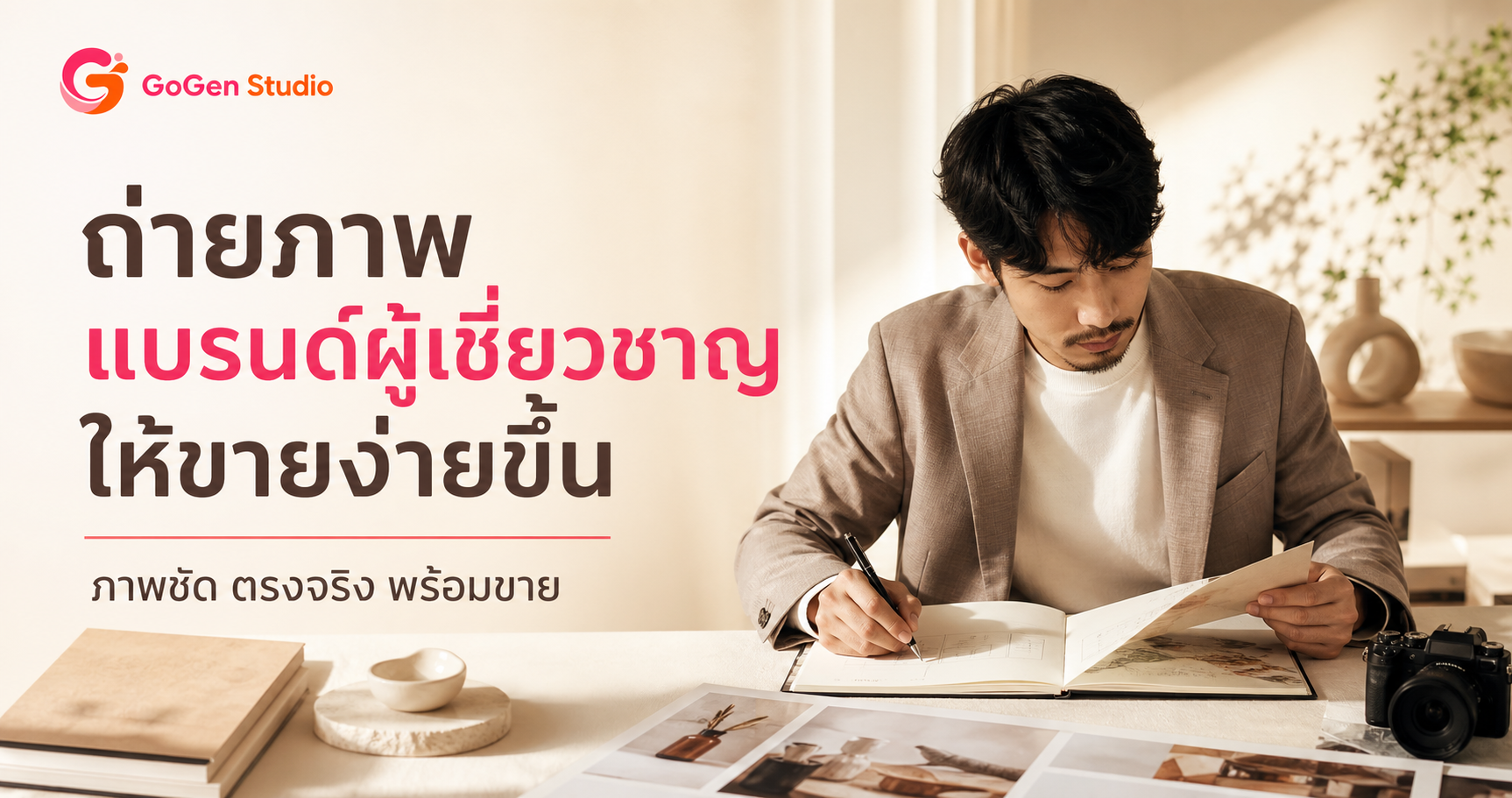 เช็กลิสต์ถ่ายภาพสำหรับแบรนด์ผู้เชี่ยวชาญ ให้ลูกค้าเห็นรายละเอียดและตัดสินใจง่ายขึ้น